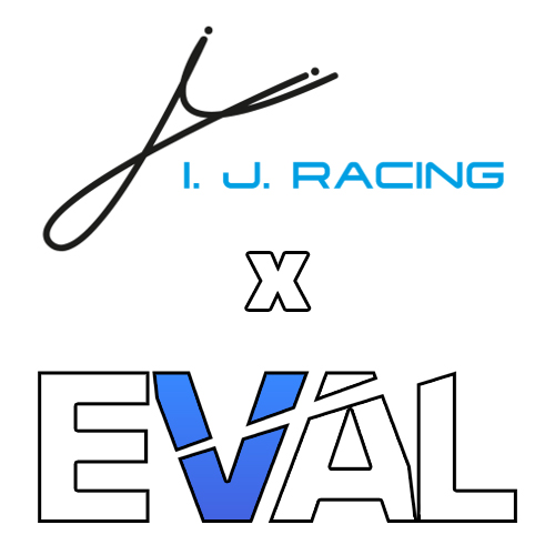 IJ Racing x EVAL logo